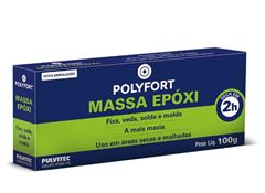 MASSA EPOXI 100GR POLYFORT PULVITEC