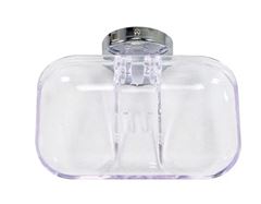 SABONETEIRA JACKWAL PLASTICO CRISTAL RETANGULAR