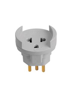 PINO ADAPTADOR 2P+T 10A 1209 CINZA ILUMI