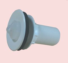 VALVULA P/LAV. TANQUE 1” (7/8) BRANCO LUCRIMAR