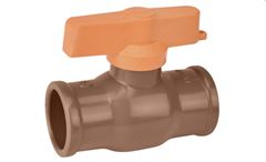 REGISTRO ESFERA MONOBLOCO SOLDAVEL 32MM AMANCO