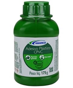ADESIVO PLASTICO CPVC 175GR COM PINCEL AMANCO