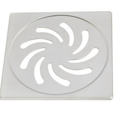 GRELHA QUADRADA INOX 100MM VORTICE AMANCO