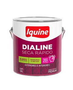 ESMALTE DIALINE SECAGEM RAPIDA ACETINADO 3,6LT BRANCO GELO