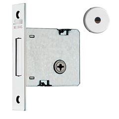FECHADURA AUXILIAR 1004 INOX ROSETA STAM