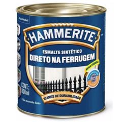 ESMALTE SINTETICO HAMMERITE BRILHANTE 800ML PRETO