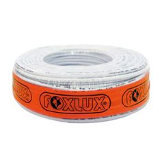CABO COAXIAL RG 59 67% 100MT BRANCO FOXLUX