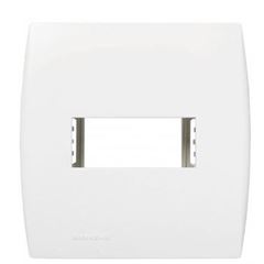 CONJUNTO PLACA 1 POSTO COM SUPORTE 4X2 BRANCO ILUS