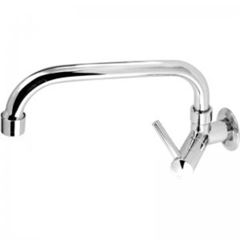 TORNEIRA METAL PIA PAREDE BICA MOVEL 1165 C10 CLEAN HIGIBAN