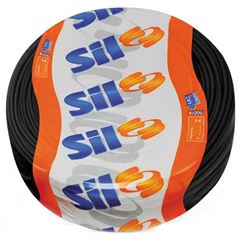 CABO FLEXIVEL 06.00MM PRETO COM 600 METROS SIL