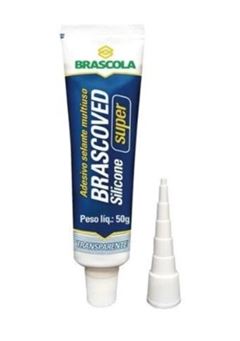 SILICONE SUPER INCOLOR 50GR BRASCOVED BRASCOLA