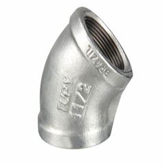 JOELHO GALVANIZADO 45 MEDIA PRESSÃO 1/2” TUPY