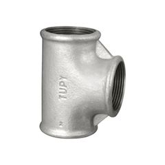 TE GALVANIZADO REDUÇÃO MEDIA PRESSÃO 1X3/4” TUPY