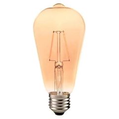 LAMPADA 02W RETRO PERA LED AMARELO ST64 AVANT