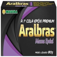 MASSA EPOXI 80GR ARALBRAS BRASCOLA