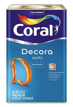 CORAL DECORA SEDA ACETINADO18LT BRANCO