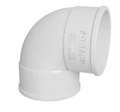 JOELHO 90 ESGOTO 75MM FORTLEV