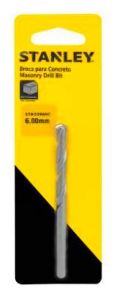 BROCA PARA CONCRETO VIDEA 7.00MM STANLEY - CARTELA