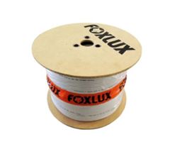 CABO COAXIAL RG 59 47% 300MT BRANCO FOXLUX