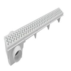 RALO LINEAR BRANCO COMPLETO 90CM AMANCO