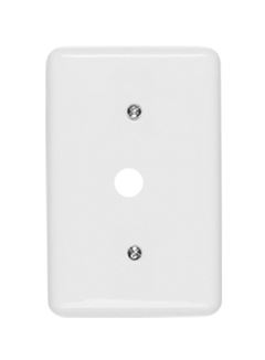 PLACA 4X2 SAIDA DE FIO BRANCA STYLUS ILUMI