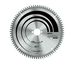 DISCO SERRA VIDEA 12” 80D OPTILINE WOOD BOSCH