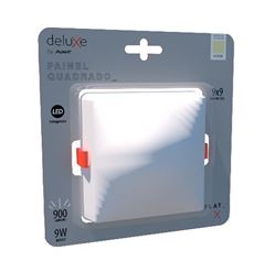 PLAFON LED EMBUTIR QUADRADO 18W NEUTRA 4000K BORDA INFINITA AVANT