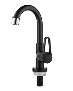 TORNEIRA ABS LAVATORIO MESA BICA ALTA PRETO QUARTZO HERC