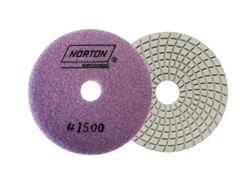 DISCO FLEX DIAMANTADO 100MM GRÃO 1500 ROXO NORTON 