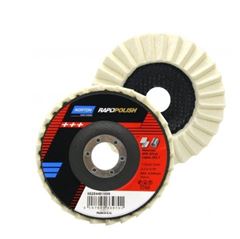DISCO FELTRO P 4.1/2” PARA POLIMENTO RAPID POLISH NORTON