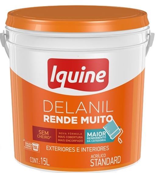 IQUINE DELANIL RENDE MUITO 15LT BALDE RODON | Distribuidora LDF