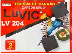 ESCOVA DE CARVÃO LV204  LUVIC
