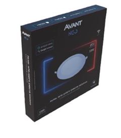 PLAFON  LED NEO EMBUTIR REDONDO 2700/6500K 18W AVANT 