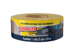 FITA ASFALTICA 05CMX10MT ALUMINIO SUPERFITA
