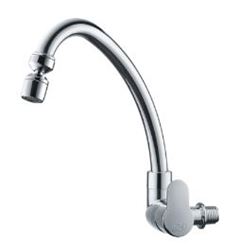TORNEIRA ABS COZINHA PAREDE  BICA MÓVEL CROMADO TIVOLI COM AREJADOR MÓVEL HERC