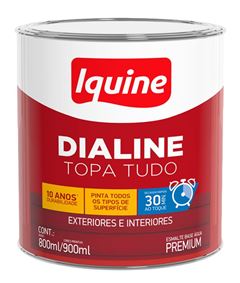 ESMALTE DIALINE SECAGEM RAPIDA BASE AGUA 750ML BRANCO NEVE