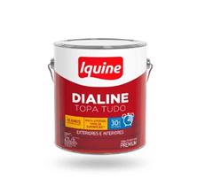 ESMALTE DIALINE SECAGEM RAPIDA BASE AGUA ACETINADO 3LT BRANCO NEVE