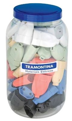 PINO FEMEA 2P 10A POTE C/66 UNIDADES TRAMONTINA