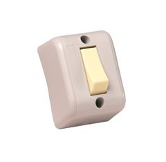 INTERRUPTOR SOBREPOR QUADRADO CINZA 10A 2021 ROMAZI