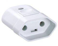 PINO FEMEA 2P 20A BRANCO TRAMONTINA