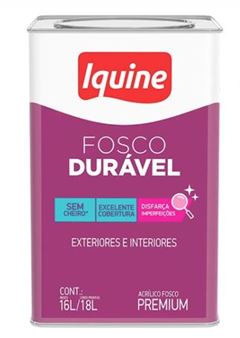 IQUINE FOSCO DURAVEL BRANCO NEVE 18L