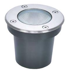 EMBUTIDO SOLO LED 7W 3000K FELIS PRATA ASTRALED
