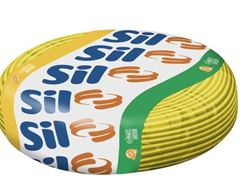CABO FLEXIVEL 04.00MM AMARELO COM 100 METROS SIL