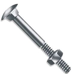 PARAFUSO FRANCÊS COM PORCA SEXTAVADA 1/4X4 C/100 JOMARCA