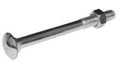 PARAFUSO FRANCÊS COM PORCA SEXTAVADA 5/16X3.1/2 C/100 JOMARCA