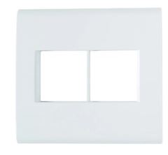 TRAMONTINA LIZ  PLACA 4 POSTOS 4X4 BRANCO