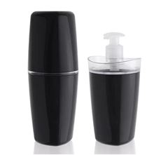 CONJUNTO PARA BANHEIRO TULE PRETO O.U