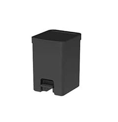 LIXEIRA TRIUM 12L COM PEDAL PRETO O.U