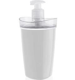 PORTA SABONETE LIQUIDO TULE BRANCO O.U