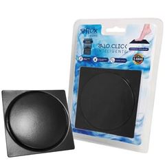 RALO CLICK QUADRADO 10X10CM INOX BLACK FLVX